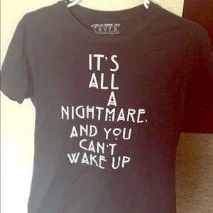 AMERICAN HORROR STORY IT'S ALL A NIGHTMARE T-SHIRT